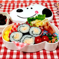 にゃにゃ☆☆☆'s cooksnap of when they made 鮭とマヨネーズで海苔巻き☆お弁当.