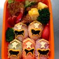 Lucky♡♡'s cooksnap of when they made キャラ弁☆海賊戦隊ゴーカイジャー５人衆♪.