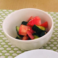 Vega♪'s cooksnap of when they made トマトときゅうりのさっぱり和え.