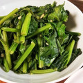 低カロ探検隊's cooksnap of when they made うちの定番☆シンプル青菜炒め.
