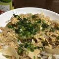 manny_3's cooksnap of when they made なんにもない時の！カツ丼風ツナの卵とじ丼.