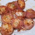 めめっち３'s cooksnap of when they made 海老のくるりんベーコン巻き焼き.