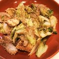 クックD5N1SN☆'s cooksnap of when they made ガッツリ×さっぱり★キャベツの鶏ぽん炒め.