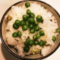 クックD5N1SN☆'s cooksnap of when they made 色鮮やかなグリーンピースごはん.