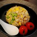 IBIZA0624's cooksnap of when they made 卵と枝豆のチャーハン!(^^)!.