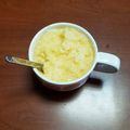 桜雪｡'s cooksnap of when they made レンジで簡単！マグカップ卵粥.