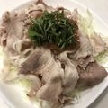 ゆっこのキッチン's cooksnap of when they made ゆで豚の梅ソース丼.
