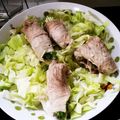 ミニマフィン's cooksnap of when they made レンジで簡単！さっぱり水菜の豚肉巻き.
