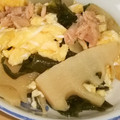 きらり流れ星's cooksnap of when they made わかめとたけのこのシーチキン卵炒め.