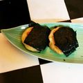 ★サンセット★'s cooksnap of when they made チーズ入り☆いももちの磯辺焼き.