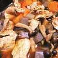 愛の伝道師ミヤンツ's cooksnap of when they made 簡単！蒟蒻とゴボウ 鶏むね肉のピリ辛煮♪.