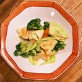 さかなままん's cooksnap of when they made ごろごろ野菜と鶏胸肉の味噌照り焼き炒め.