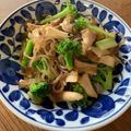 ゆぅまぁ922's cooksnap of when they made 簡単 舞茸とブロッコリーのしらたきパスタ.