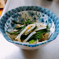 クックG5T5UZ☆'s cooksnap of when they made 酢と醤油だけ★旨！ニラともやしのお浸し.