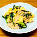 Asato★'s cooksnap of when they made 簡単♪にらとえのきの卵とじ♡.