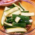 KOKOfkd's cooksnap of when they made きゅうりの中華風.
