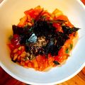 おきょうねえ's cooksnap of when they made 鮪とキムチと納豆の韓国和え.