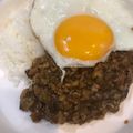 じょんミケ次郎's cooksnap of when they made ドライカレー♡簡単♡カレールゥ使用.