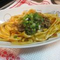 miykitchen's cooksnap of when they made キムチ焼きうどん.