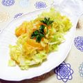 ばじまま's cooksnap of when they made キャベツとオレンジのコールスロー.