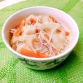 ☆３匹の子ぶた☆'s cooksnap of when they made レンコンとビーフンの炒め.
