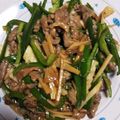 pucyipan's cooksnap of when they made 簡単チンジャオロース.