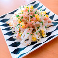 ☆３匹の子ぶた☆'s cooksnap of when they made 豆もやしの鮭マヨ和え.
