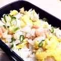 ファットン55's cooksnap of when they made 鶏ガラと炒り卵で♪チャーハン風混ぜご飯.