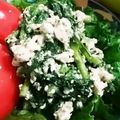 momo634's cooksnap of when they made 春菊の アオサ香る 幸せ白和え♫.