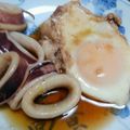 しゃとちゃん's cooksnap of when they made 落し卵が嬉しい☆するめいかの煮付け.