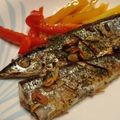＊amor＊'s cooksnap of when they made 秋刀魚のガーリックソテー.