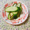 yesmama's cooksnap of when they made めちゃ簡単で美味しい☆きゅうりの浅漬け.