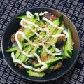 nosso's cooksnap of when they made 簡単！サバの味噌煮で冷汁風丼.