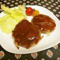 龍青空ママ's cooksnap of when they made おじゃがの千切りハンバーグ.