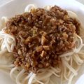 ベジィ's cooksnap of when they made 簡単＊盛岡じゃじゃ麺の肉味噌.
