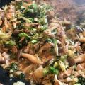 めりーがっつさぶ's cooksnap of when they made 豚バラとキャベツのきのこ醤油バター炒め.