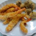 おんかめ's cooksnap of when they made 長い長い海老フライくん.