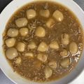 たぬぴん's cooksnap of when they made ♡里芋のあんかけそぼろ煮♡.