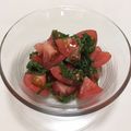 くまたん1's cooksnap of when they made 紫蘇がメインのトマトマリネ♪.