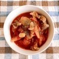 俊のママ's cooksnap of when they made 絶品☆とろとろ牛すじと豆のトマト煮込み.