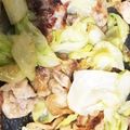 komasan♪'s cooksnap of when they made レタス大量消費に☆豚肉レタス炒め.