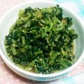 まぶたん's cooksnap of when they made 大根の葉っぱ炒め.