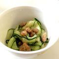 ほあちん's cooksnap of when they made ★麺つゆで簡単＊ズッキーニの納豆和え＊♪.