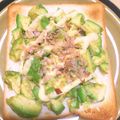 ステルトミチル's cooksnap of when they made 完熟アボカドのとろけるマヨ醤油トースト.