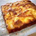 ちょこふみ's cooksnap of when they made 【簡単】りんごとクリームチーズのケーキ♡.