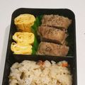 RIA730's cooksnap of when they made 豚コマのステーキみたいな重ね焼き.