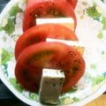 aikaji's cooksnap of when they made トマトとクリームチーズのカプレーゼ.