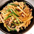みさみさの食卓☆77's cooksnap of when they made じゃがいも入り青椒肉絲風.