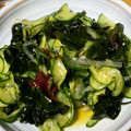 ☆noカービー's cooksnap of when they made 簡単♪海藻と胡瓜の酢の物（中華風）.