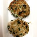 まん！'s cooksnap of when they made 豚挽き肉とニラと豆腐のつくねバーグ.